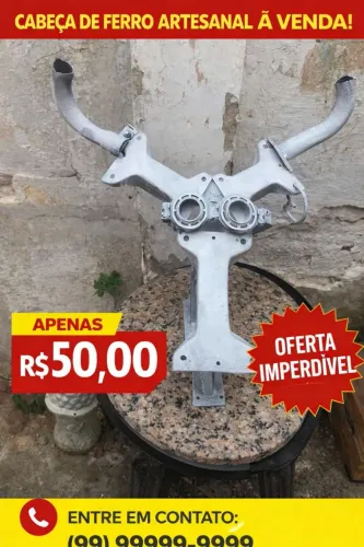 Estátua artesanal