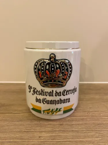 Caneco histórico do 9° festival da cerveja da Guanabara