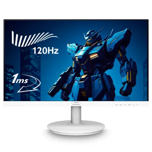 MONITOR 21,5" PHILIPS 120HZ, LED, WIDESCREEN BRANCO (Novo, Com Garantia, Pronta Entrega)