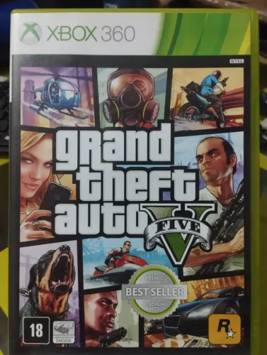 gta 5 xbox 360 midia fisica