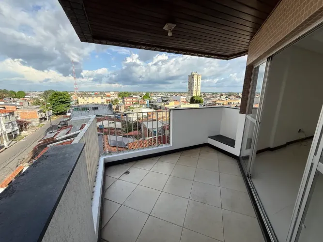 Edifício Sorriento | Apartamento para venda com 146 m² | Jurunas | Sacada | 3 quartos (1 S