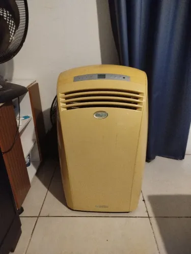 Ar condicionado portátil funcionando