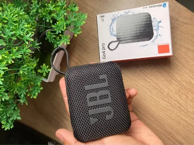 Caixa de Som Bluetooth Go4 Pro Som Forte e Compacta