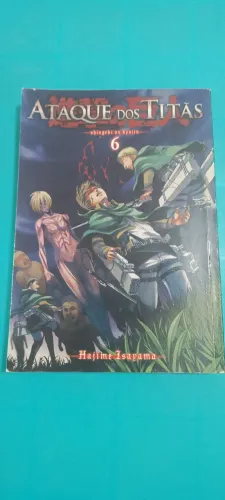 Mangá de Ataque dos Titãs | Volume 6