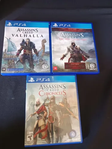 Combo Jogos Assassins Creed PS4