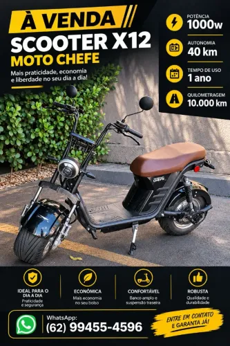Scooter X12 Moto Chefe