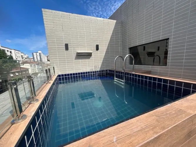 Venda sobrado 3 quartos piscina duas vagas Campo Grande Santos/SP