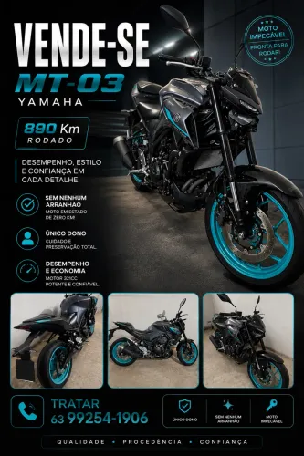 Vende-se Yamaha MT-03