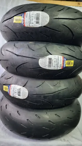 Pneu traseiro mitas trackday rua 190/55 17 NOVO