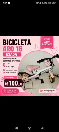 Bicicleta aro 16