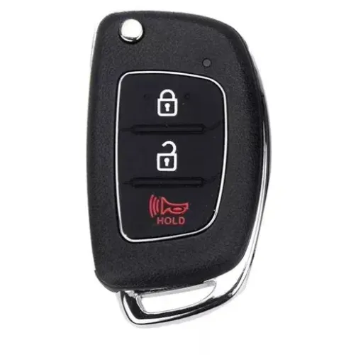 Chave canivete automotiva Hyundai HB20 HB20S 3 botões 