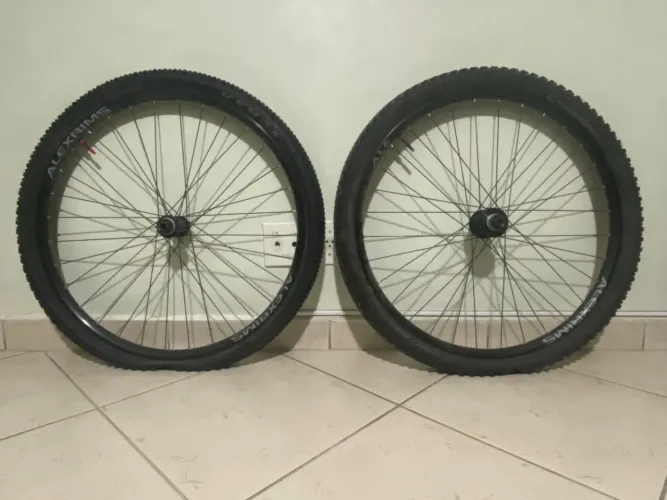 Par de rodas Bike - Alexrims aro 29 - Boost / MicroSpline / Tubeless