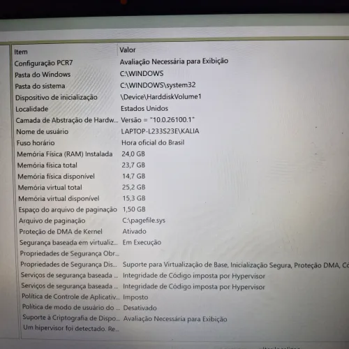 Notebook Asus importado