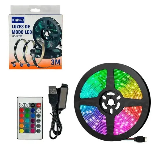Fita de LED RGB Musical Inova MD-12795