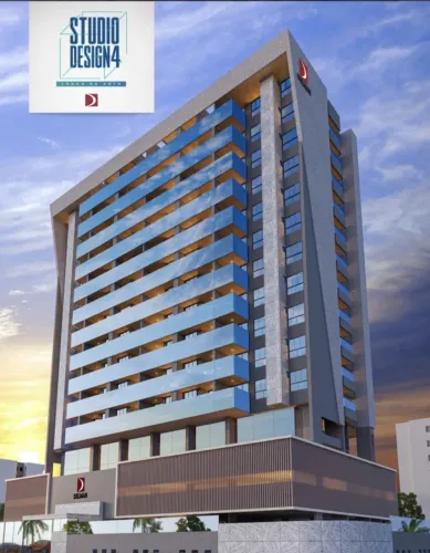 Studio facilitado (98 mil + parcelas) com Vista para o Mar, Entrega da chave Final do Ano