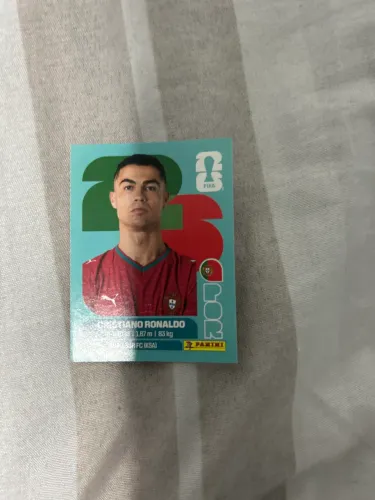 Figurinha do Cristiano Ronaldo 