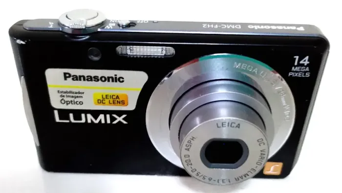 Câmera Panasonic Lumix Dmc Fh02 - Usada - Completa na Caixa Original - Funcionando 100%