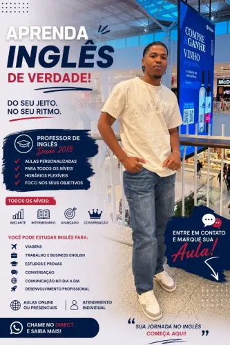Aulas de Inglês Online - Todos os Níveis