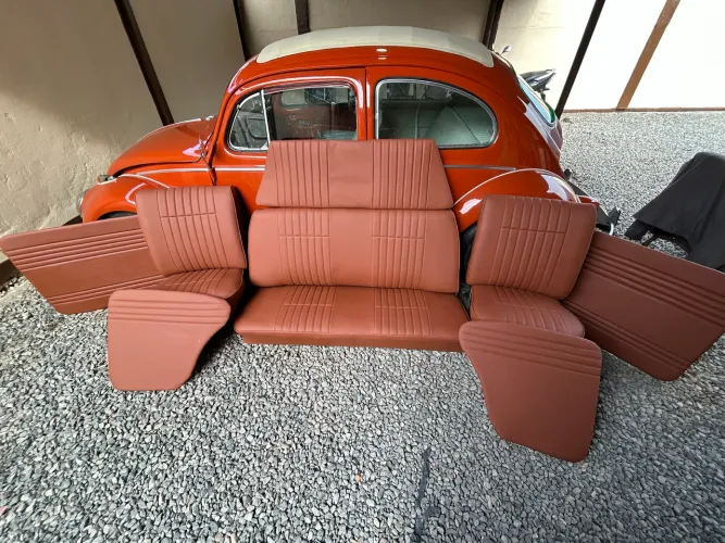 Jogo de banco para fusca tera cota original 