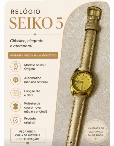 Relógio Vintage Original