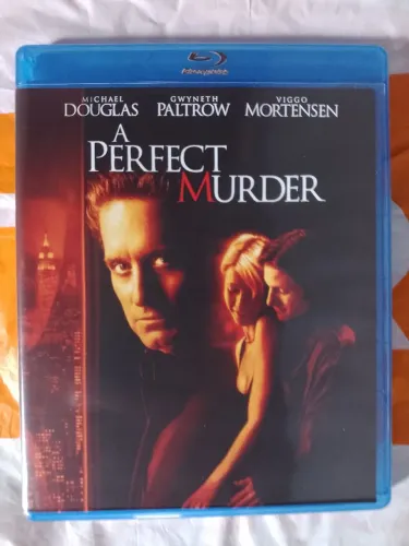 Blu-ray Um Crime Perfeito (A Perfect Murder, 1998) Dublado e Legendado (Importado)