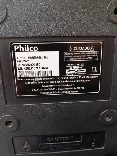 Vendo TV Philco 32 Polegadas de Led.