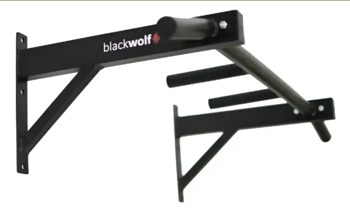 Blackwolf barra fixa neutra 40cm com parafusos e buchas