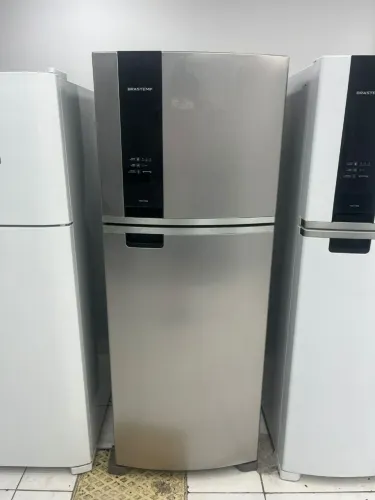 Geladeira Brastemp inox