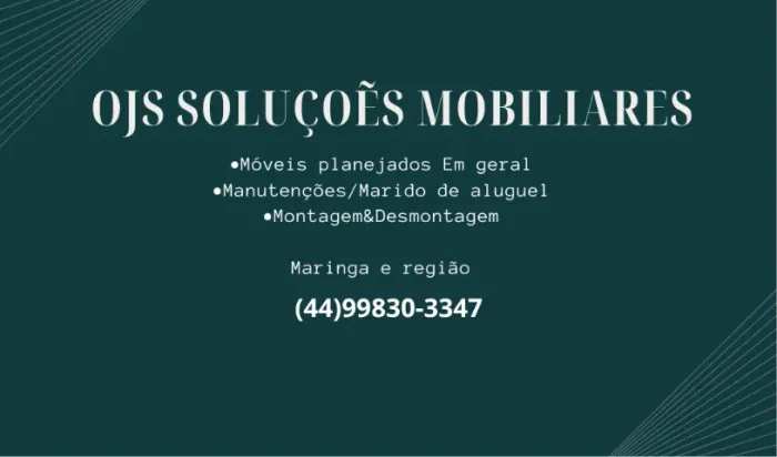 OJS Soluções Mobiliárias | Móveis sob medida & Marido de Aluguel ?