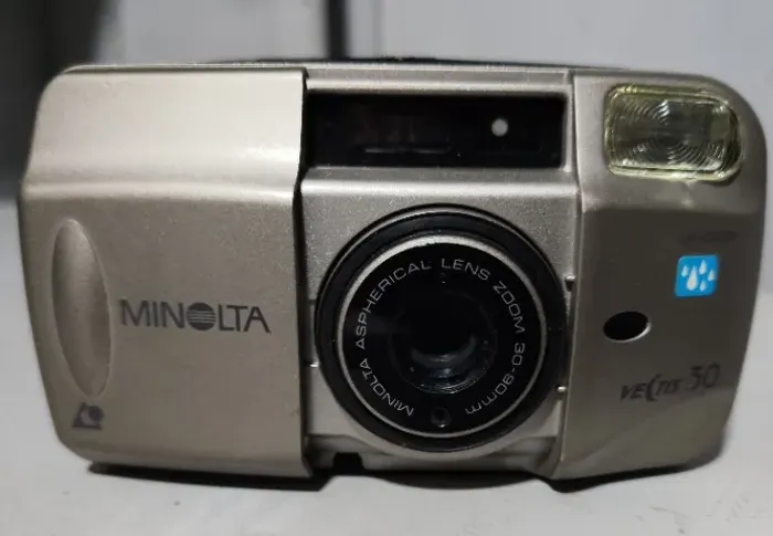 Câmera Analógica Minolta Vectis 30 Ótimo Estado Funcionando
