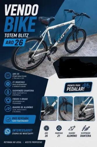 Bike super conservada e preço ótimo
