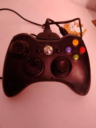 Controle de Xbox onde usado