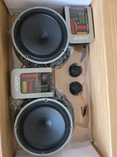 Kit 2 Vias Audison Voce AV K6 - Completo Na Caixa Original (Leia Descrição)