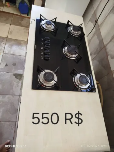 vendo fogão Cooktop vai com balcão  armário 