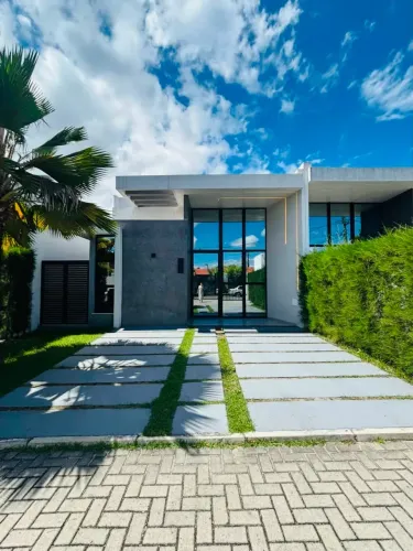 Casa Plana 3 Suítes no Imperius Residence | Porteira Fechada | Eusébio