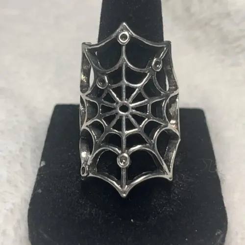 Anel teia de aranha