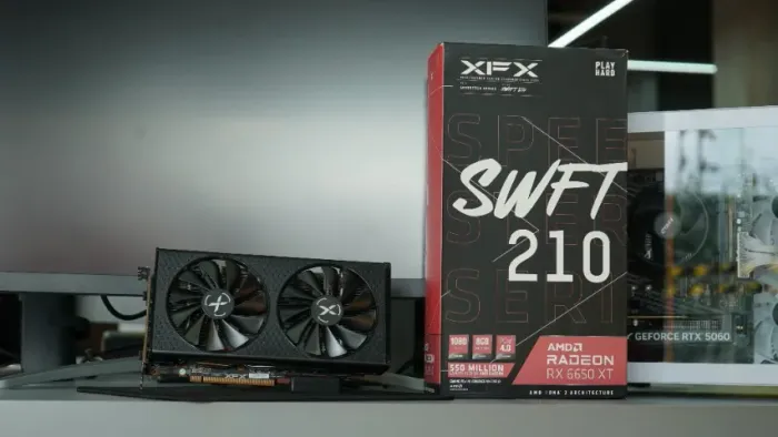 RX 6650 XT 8GB XFX Speedster SWFT 210- 21x no cartão- Loja Física!
