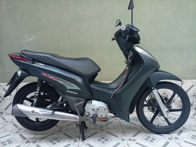 Biz 125 EX 2014 Partida elétrica. Passo cartão.