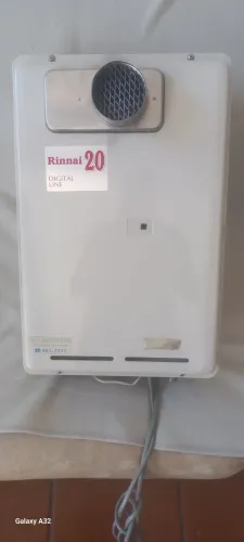 Junker aquecedor a gás digital Rinnai - 20 litros