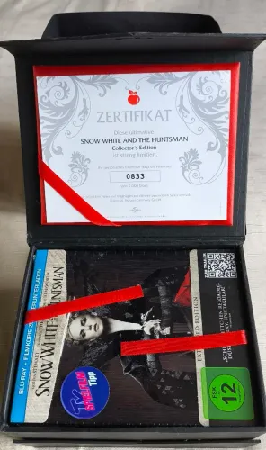 Branca de Neve e o Caçador Blu-ray edição alemã especial