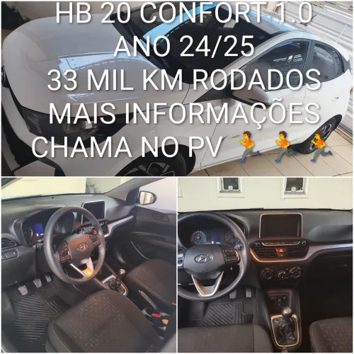 Hyundai HB20 Comfort Plus 1.0 Flex 12V Mec. 2025