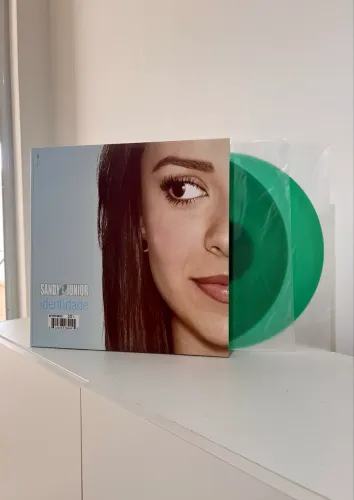 2xLP Sandy & Junior - Identidade (Vinil Duplo Verde Translúcido)