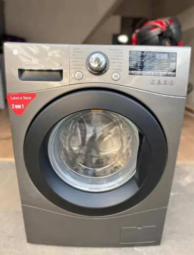 Máquina lava e seca inox