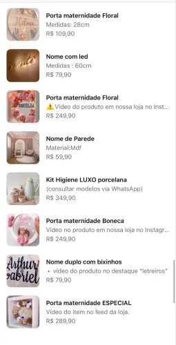 Decoração e enxoval para bebê 