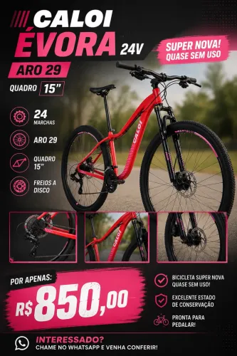 Bicicleta Caloi aro 29