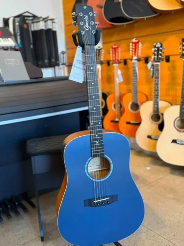 Violão Aço Eletroacústico Giannini Performance GD-1 EQ Color Top Blue (CTB)