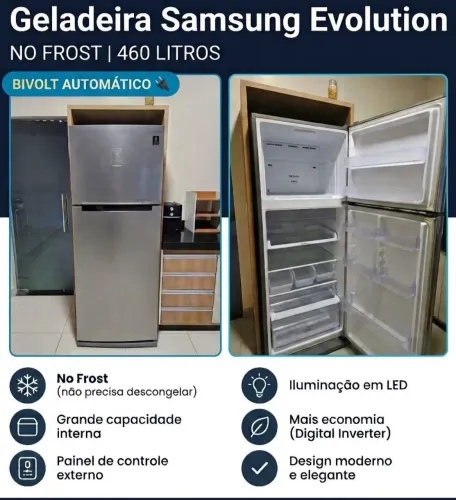 Geladeira Samsung Bivolt