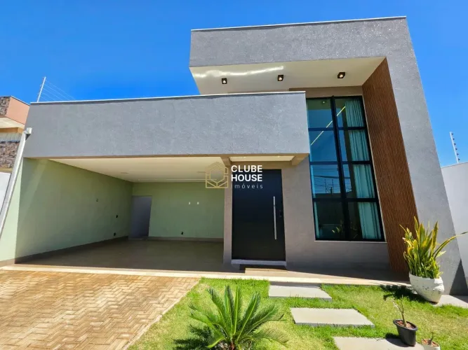 Casa a venda ao lado Parque Brasília, 4 Quartos 3 Suítes, Lote 427m2, Anápolis