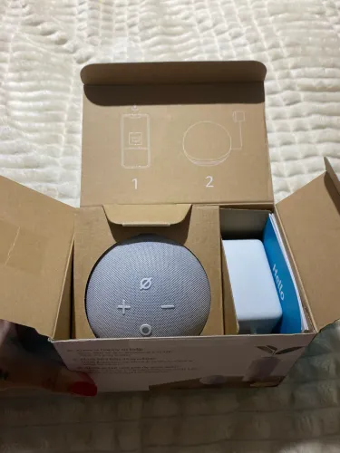 Vendo Alexa echo dot 5 geração, NUNCA USADA.