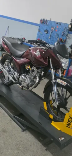 Moto impecável relíquia